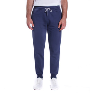 Pantaloni con stampa logo inside brushed