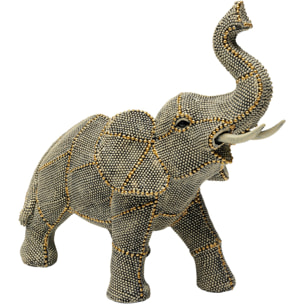 Déco éléphant perles 24cm Kare Design