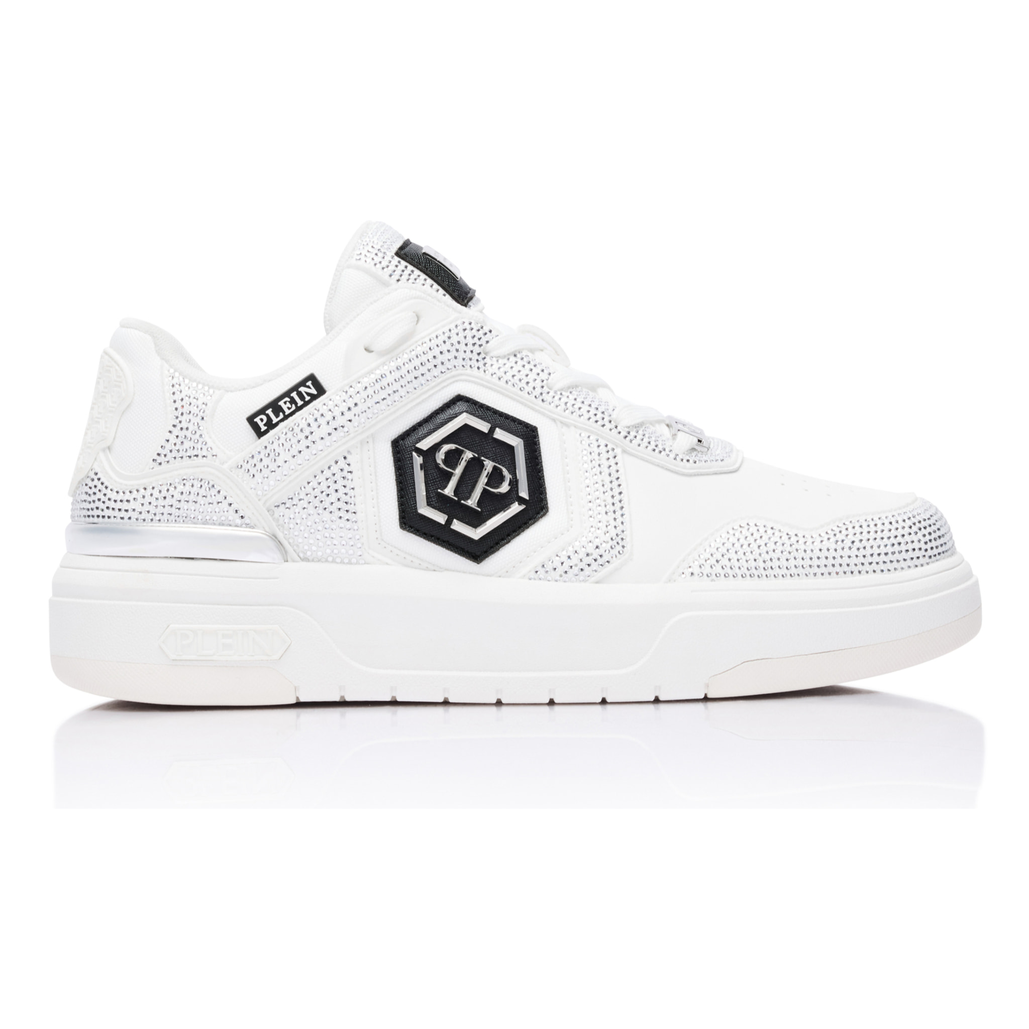 PHILIPP PLEIN Low-Top Sneakers SK8R Strass