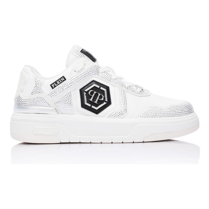 PHILIPP PLEIN Low-Top Sneakers SK8R Strass