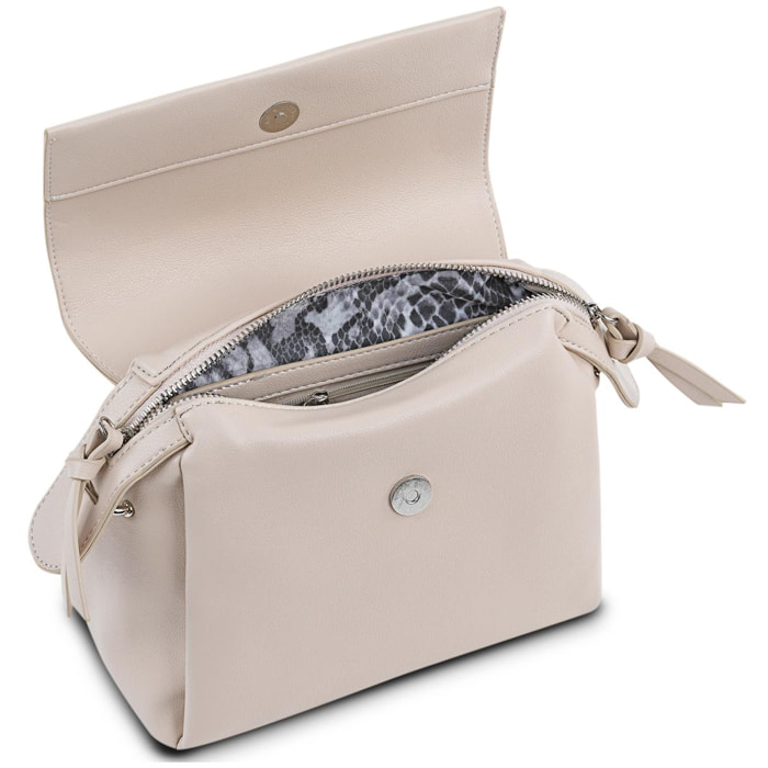 Bolso Bandolera Mujer Sint/Pu Cimarron Shasta Beige