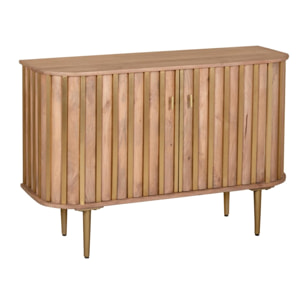 Credenza in legno di mango 125x41x84 cm