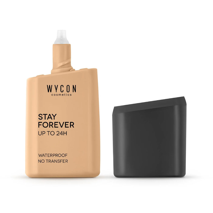 STAY FOREVER Fondotinta waterproof, long lasting 24h e no transfer