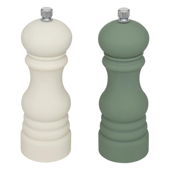 2 moulins à épices "Sensia" 14,5cm