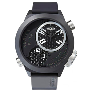 Reloj Welder K32-9202 Hombre Analogico Cuarzo con Correa de Silicona