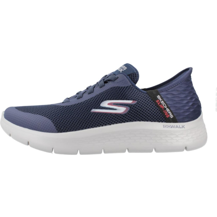 Sneakers De  Hombre 216324s Go Walk Flex Hands Up Azul