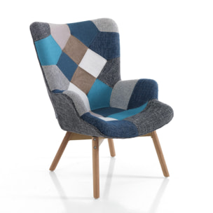 Tomasucci fauteuil KALEIDOS-G BLEU Multicolore