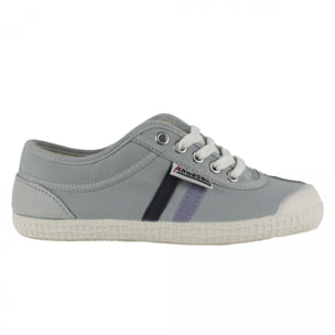 Zapatillas Sneaker para Hombre - KAWASAKI Retro 23 Canvas Shoe K23 20W Mouse Grey Lght Purple/Pink