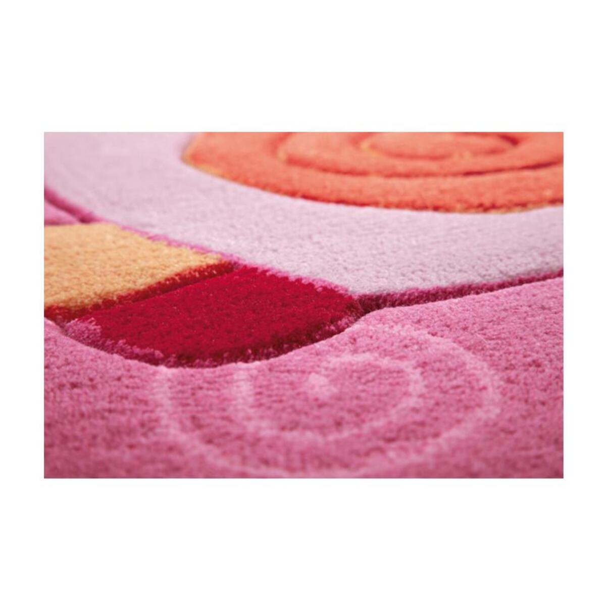 Tapis enfant fait main en acrylique TELA