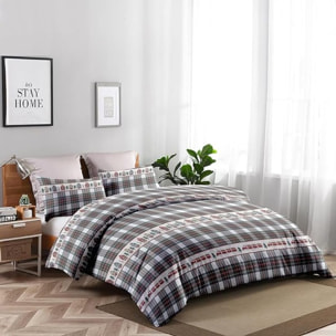 Intrecci – Set sacco piumino e federe in cotone Singolo