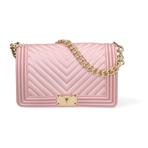 Borsa a mano da donna - Modello False - 100% Pvc - 15.0 x 25.0 x 8.0 cm