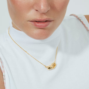 Collar Lilu acabado oro amarillo 18k