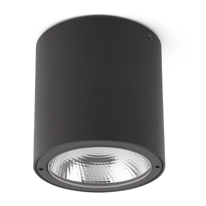 GOZ LED Plafonnier gris foncé