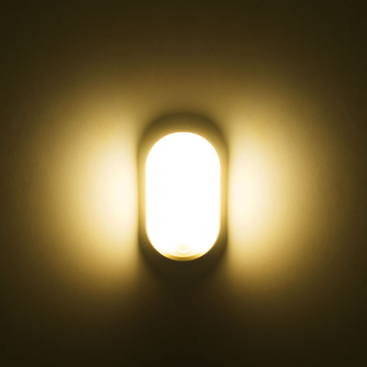 FORLIGHT Moo - Aplique de Pared Exterior LED IP54 de Color Blanco con Temperatura Regulable 3000-4000-6000K. Color Blanco