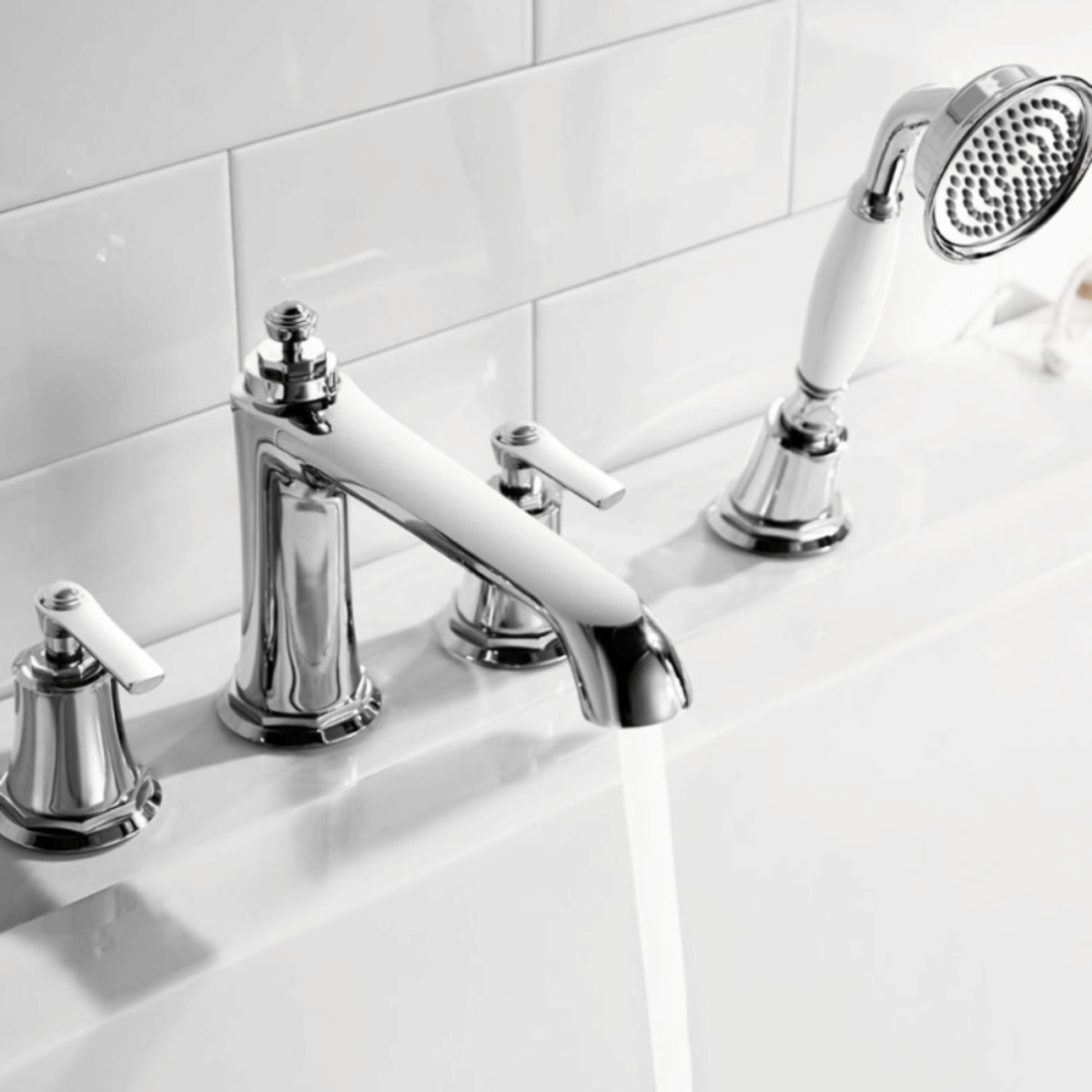 Mélangeur bain douche 4 trous PAINI Lady's Chromé