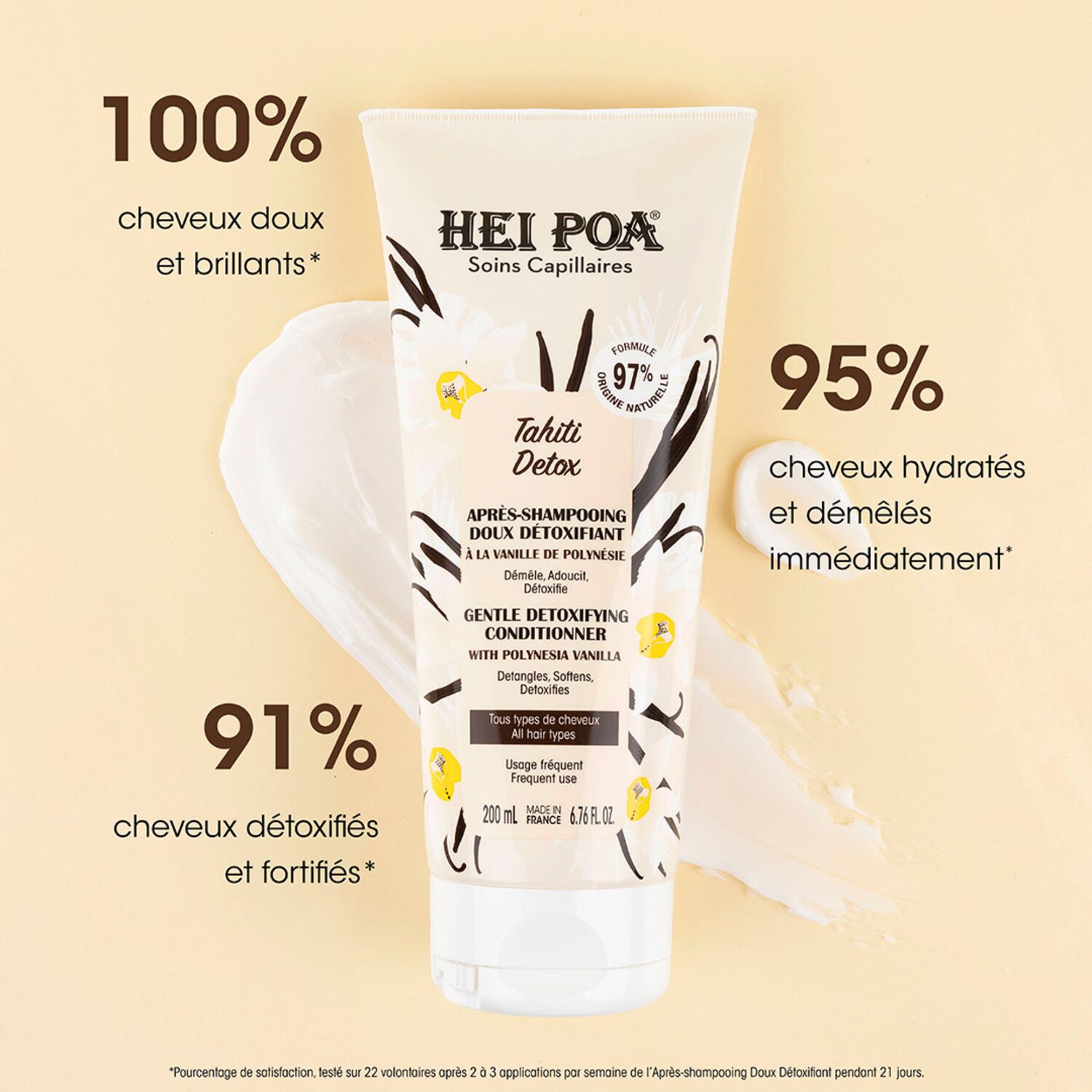 Tahiti Detox - Après-Shampooing Doux Détoxifiant 200 ml