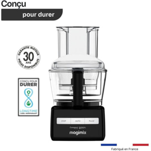 Robot multifonction MAGIMIX 18373F CS 3200 XL Noir