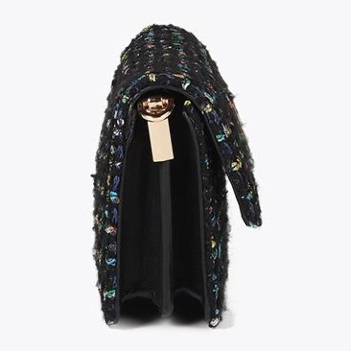 Borsa a Tracolla a Baguette in Tweed