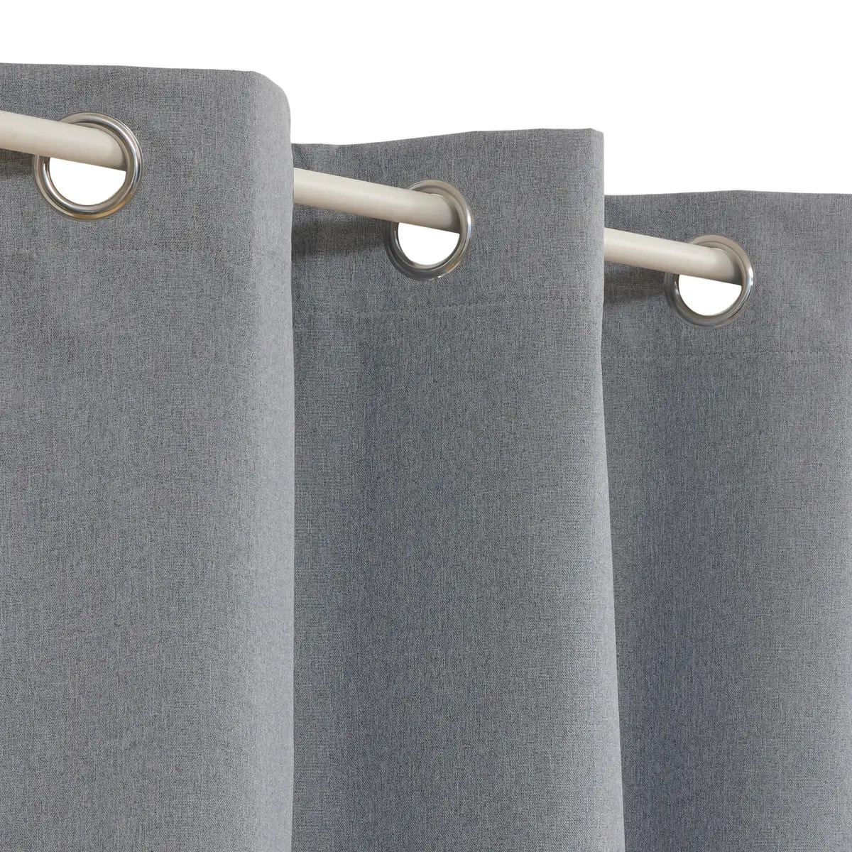 Rideau occultant Darla 140x260cm gris
