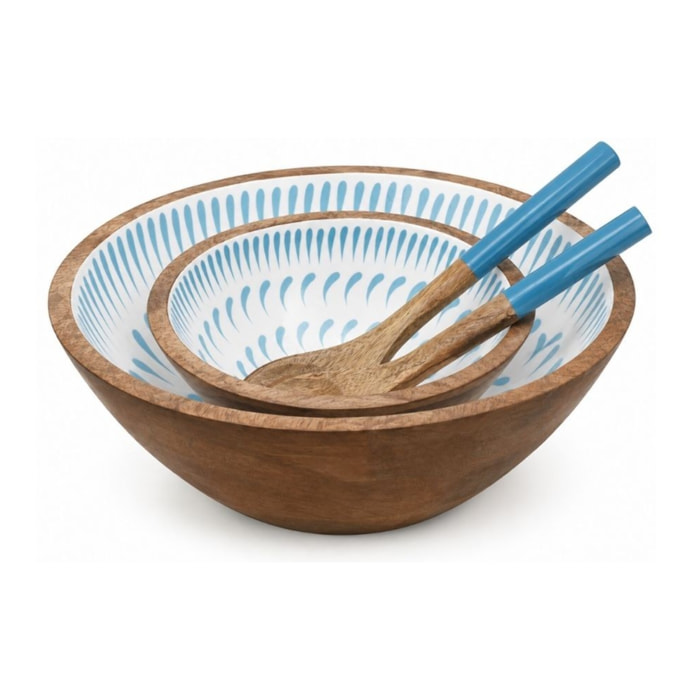 Set de 2 saladiers + couverts, KYOTO