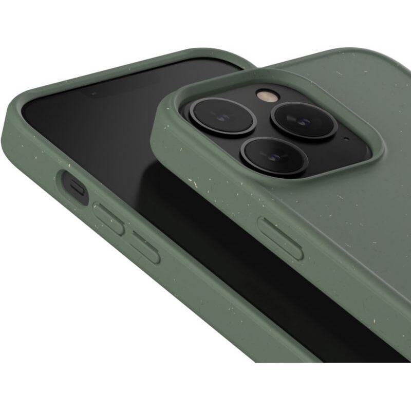 Coque WOODCESSORIES iPhone 13 Pro Antimicrobial vert