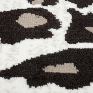 Tapis couloir fauve Beige et marron motif animalier