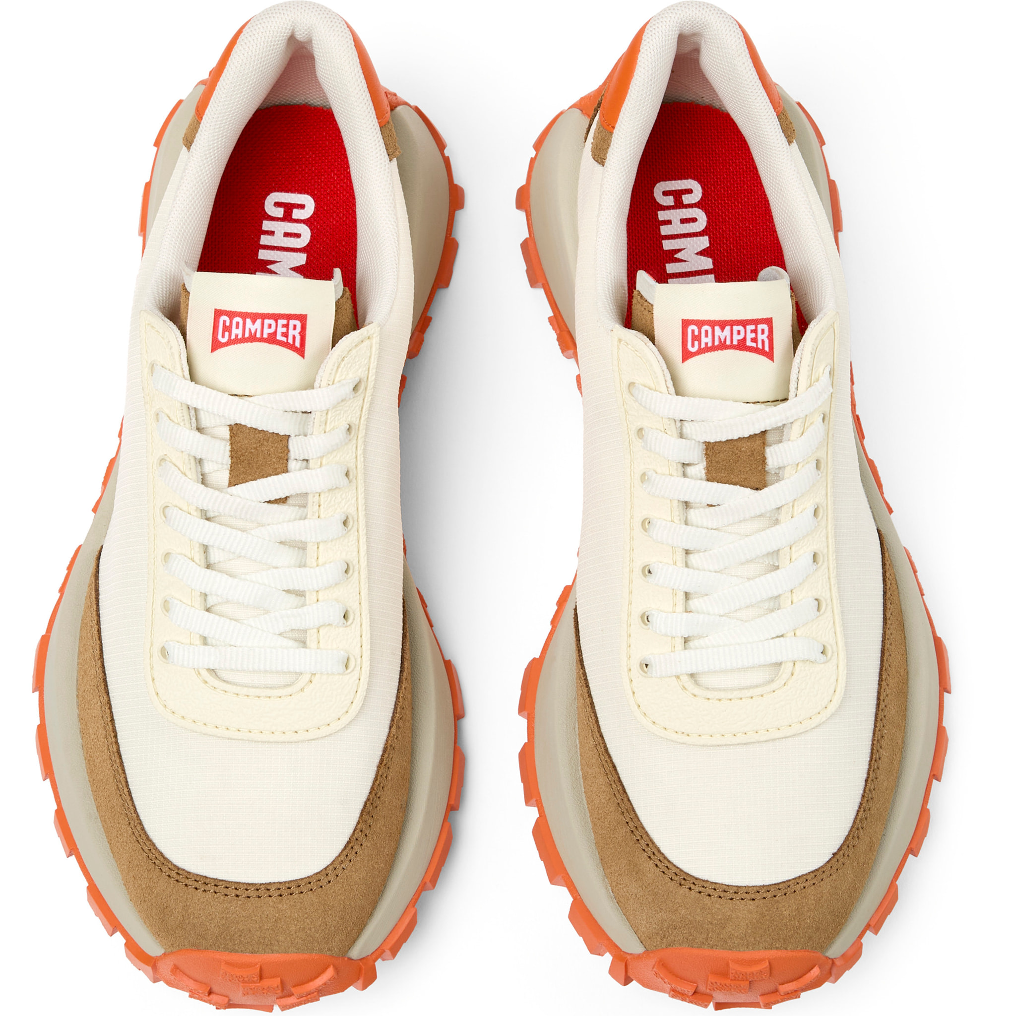 Zapatillas - CAMPER Drift Trail - Blanco - Textil técnico