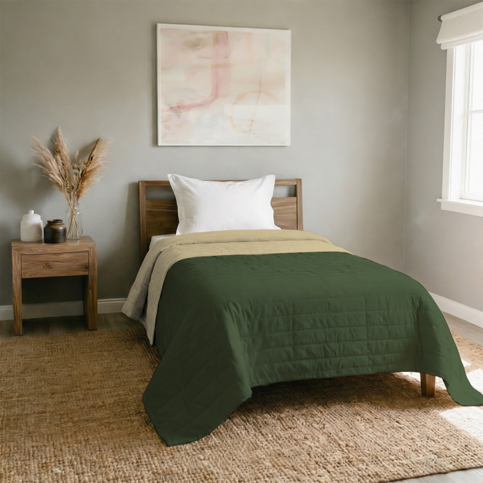 TRAPUNTINO ESTIVO ELEGANT PIAZZA E MEZZA, BICOLORE