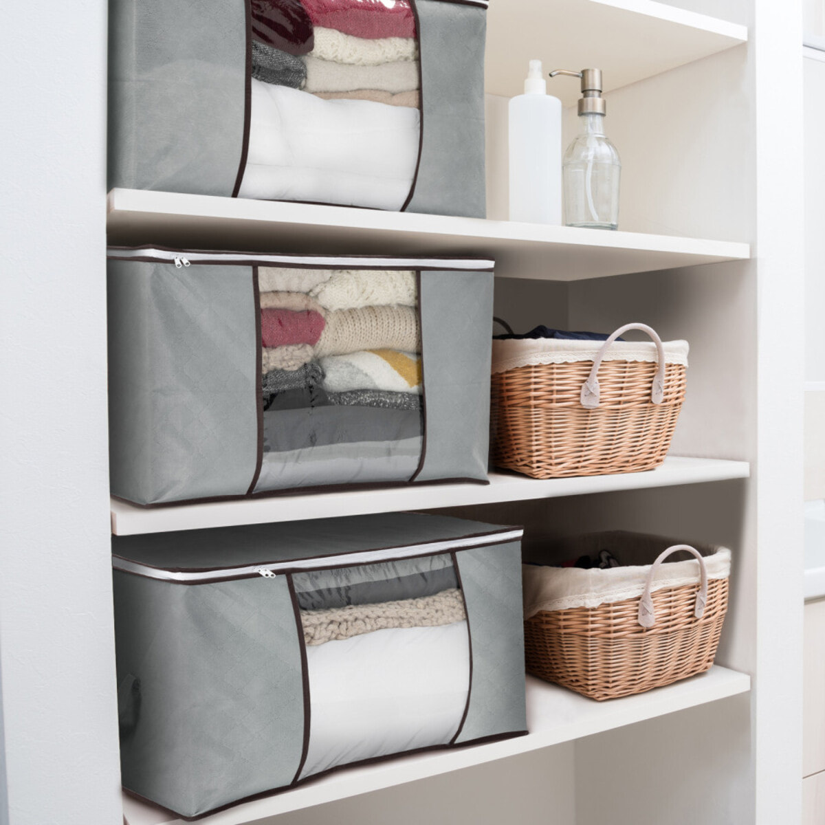 Housses de rangement XXL 270L - Lot de 3