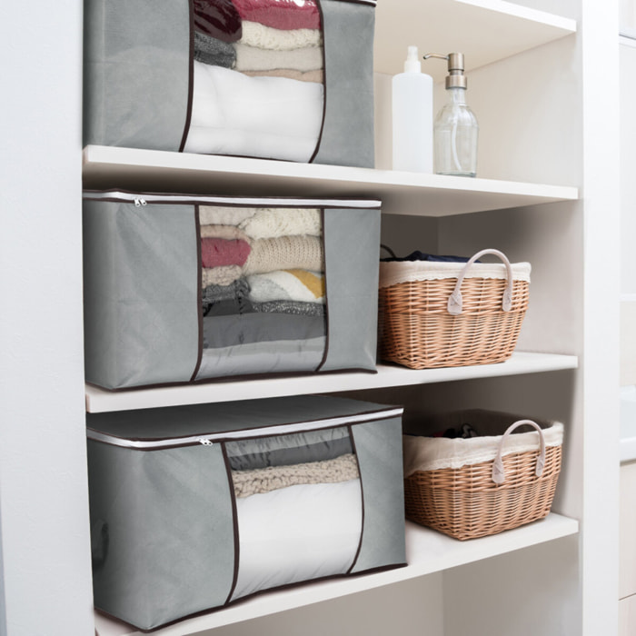 Housses de rangement XXL 270L - Lot de 3