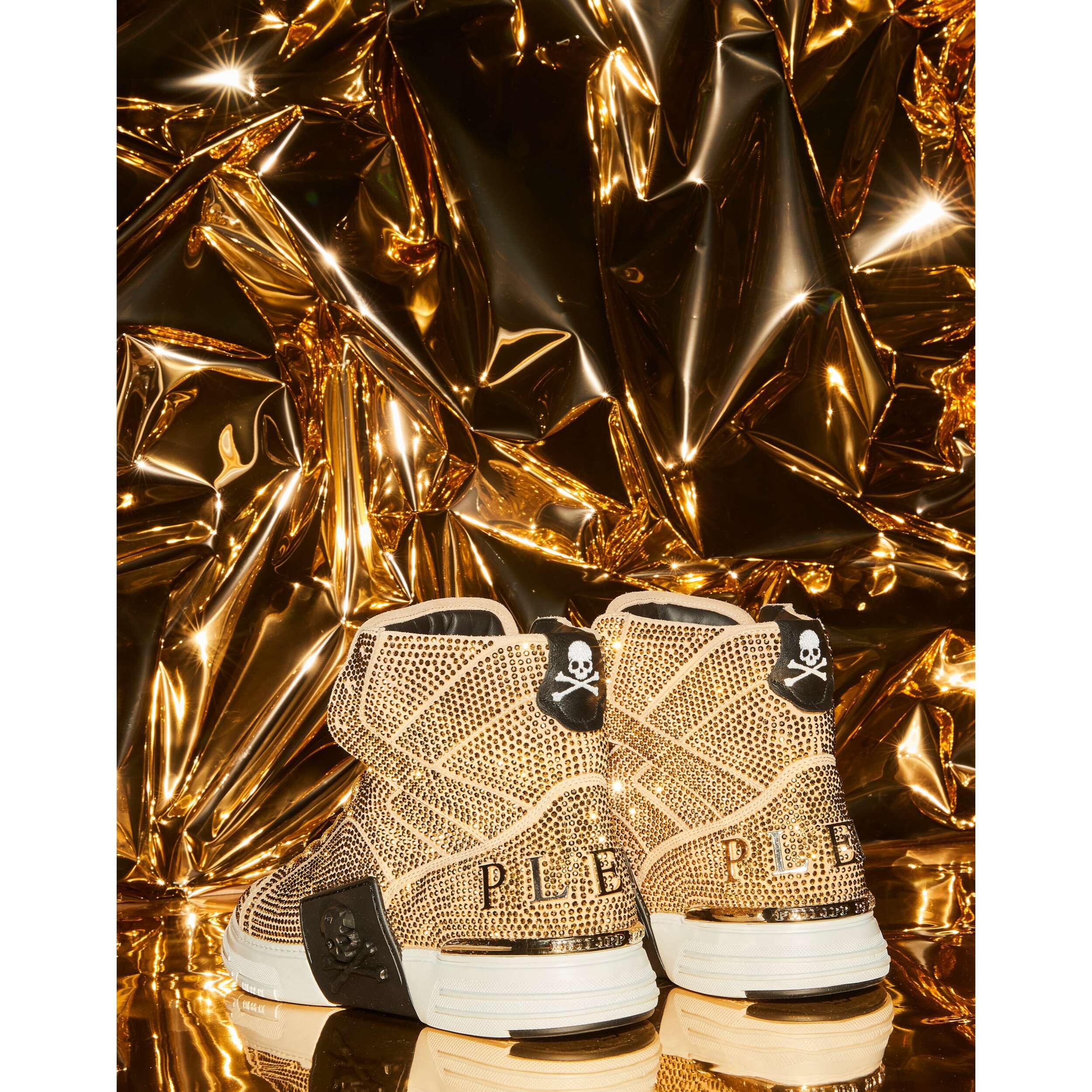 PHILIPP PLEIN Zapatillas altas SKULL