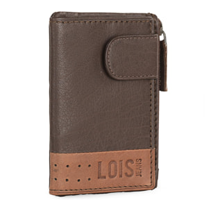 Cartera Hombre Piel Lois Durham Marron-Tan