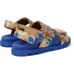 Sandalias - CAMPER Brutus - Multicolor - Cuero liso