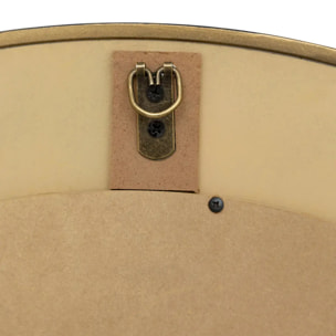 Miroir "Alisha" blanc D74cm