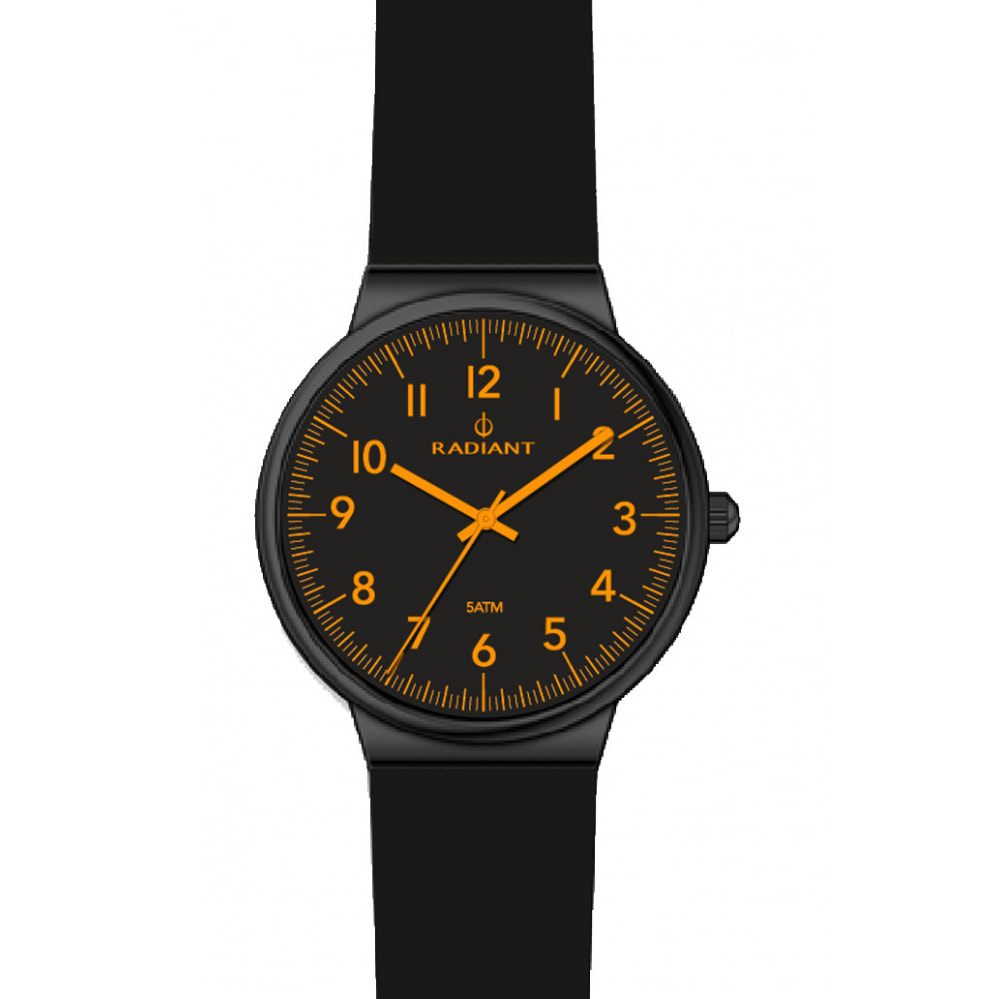 Reloj Radiant RA403210 Hombre Analogico Cuarzo con Correa de Caucho