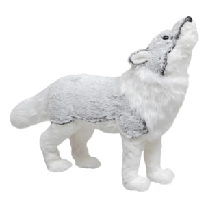 Polyfoam loup blanc 60x45cm