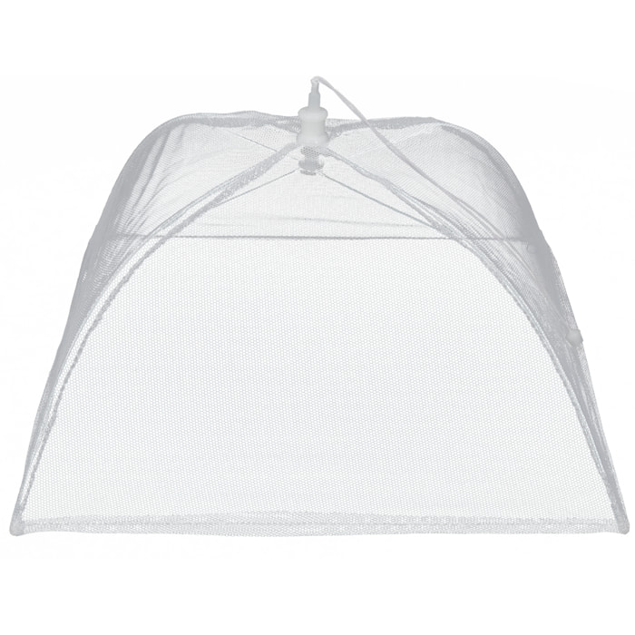 Cloche Moustiquaire - JE CHERCHE UNE IDEE - Pratique - Rétractable - Blanc