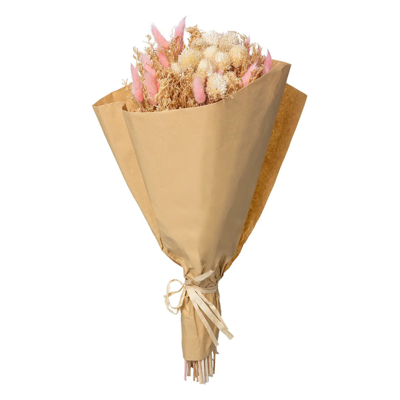 Bouquet fleurs séchées "Folk" H50cm