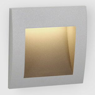 Forlight Empotrable De Pared Ip65 Face Led 2,5W 3000K Gris 113Lm