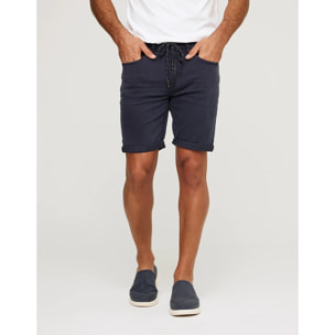 Bermuda Denim Azul Petróleo - Sidney