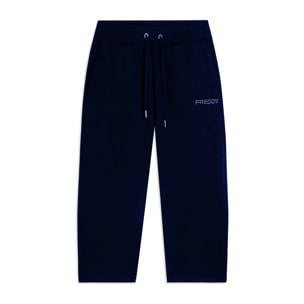 Pantaloni Sportivi Corsaro con Coulisse e Logo FREDDY