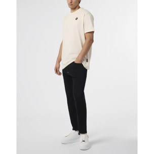 PHILIPP PLEIN Round Neck T-Shirt Degrade Monogram Monogram