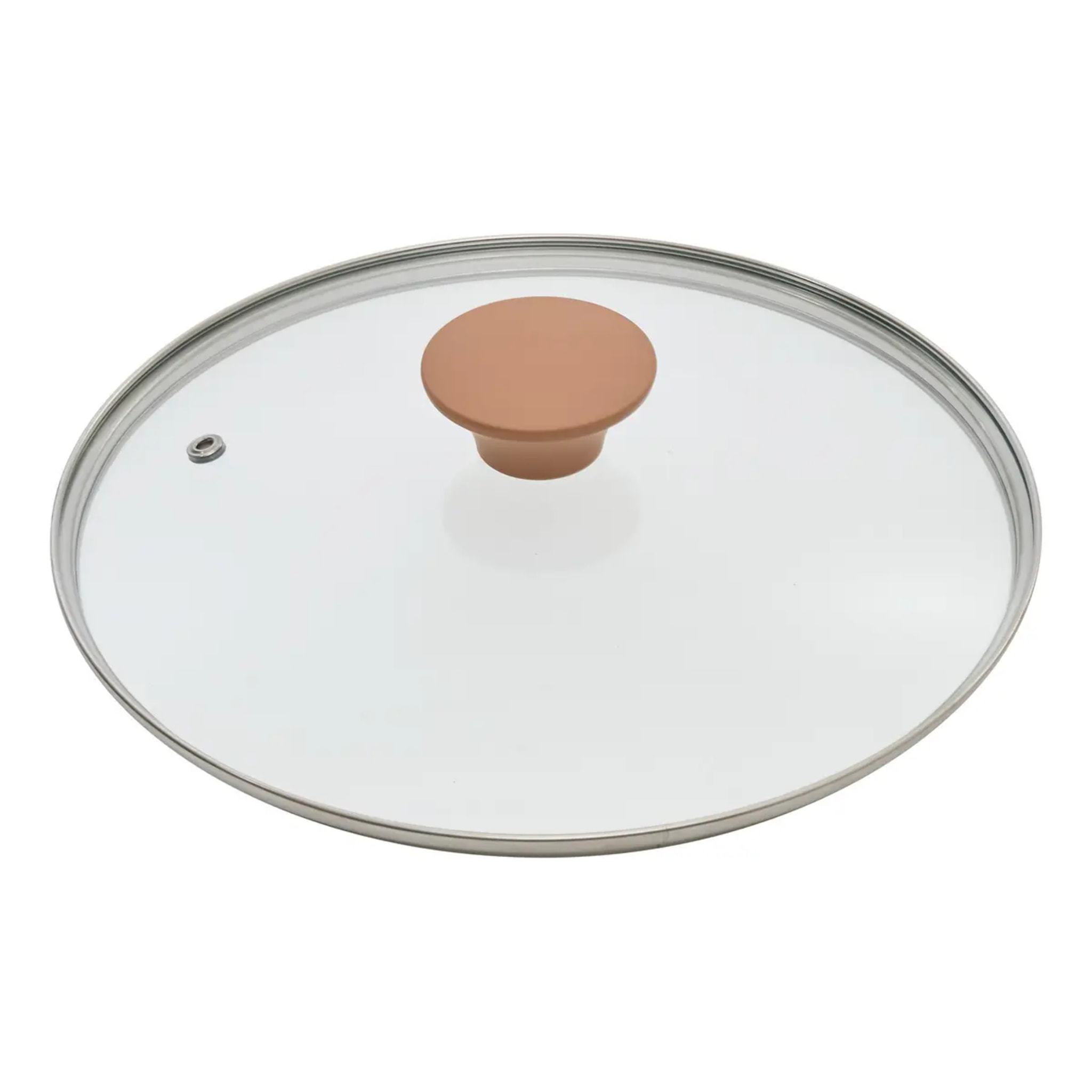 Faitout avec couvercle Toscane D.24cm terracotta
