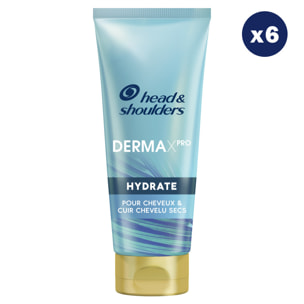 6 Après-Shampoings DermaxPro Hydrate - Pour Cheveux Secs 200ml, Head & Shoulders