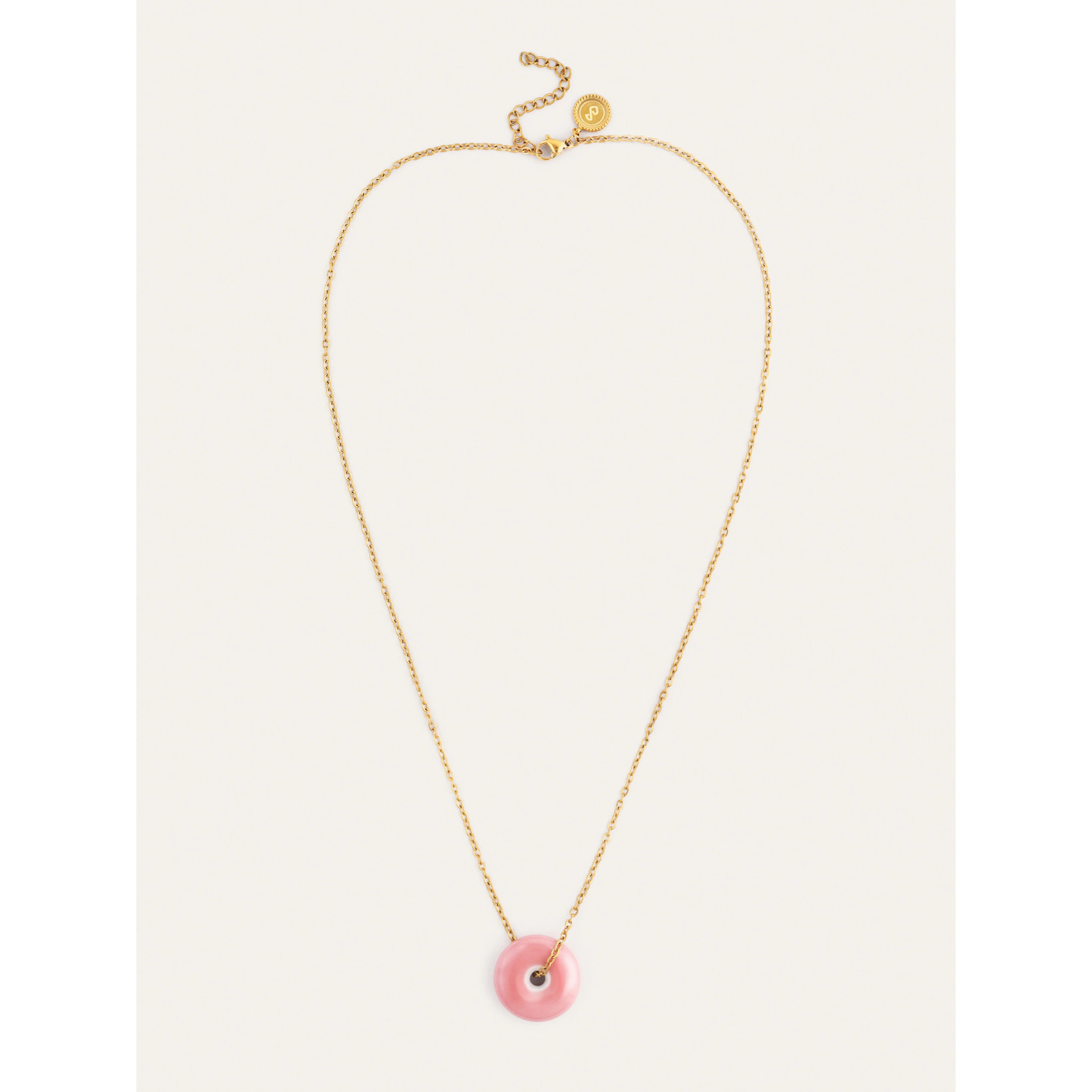 Collana Easy Rosé Acciao Placcato Oro