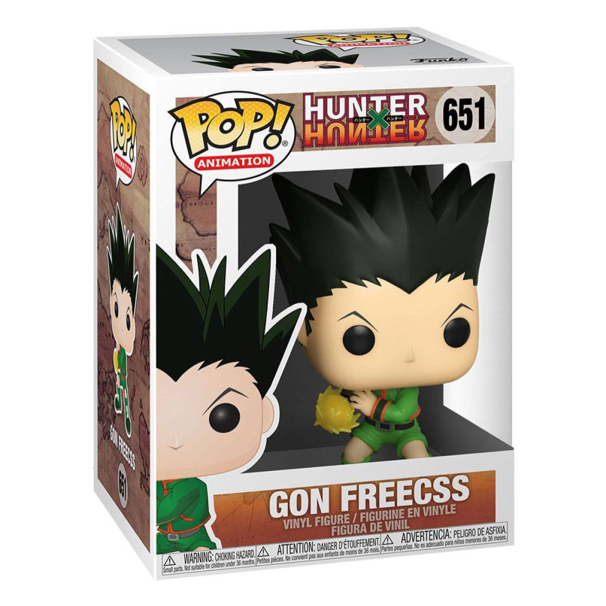 Hunter X Hunter Pop! Animation Vinile Figura Gon Freecss Jajanken 9 Cm Funko