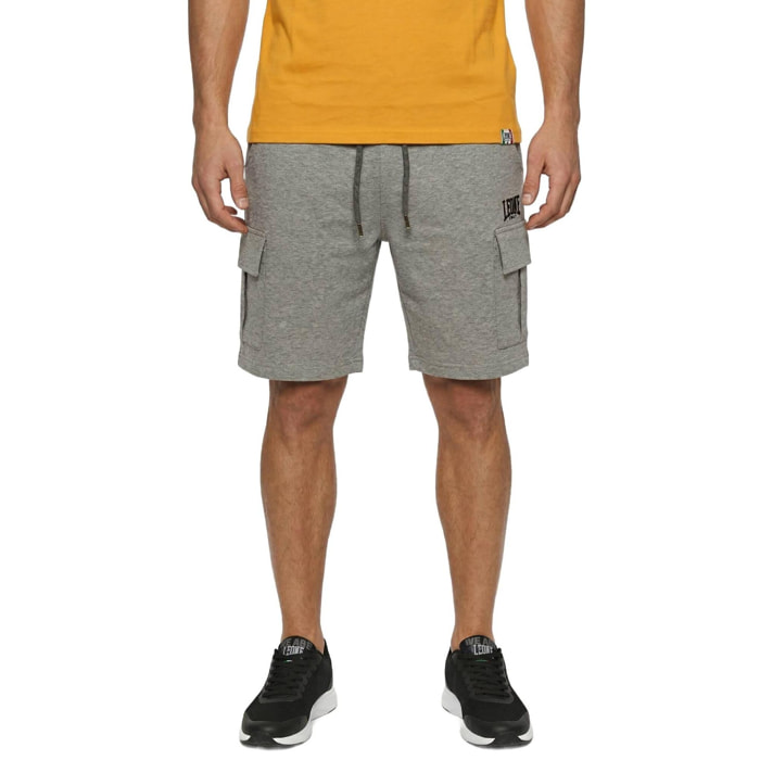 Bermudas cargo para hombre con logotipo pequeño