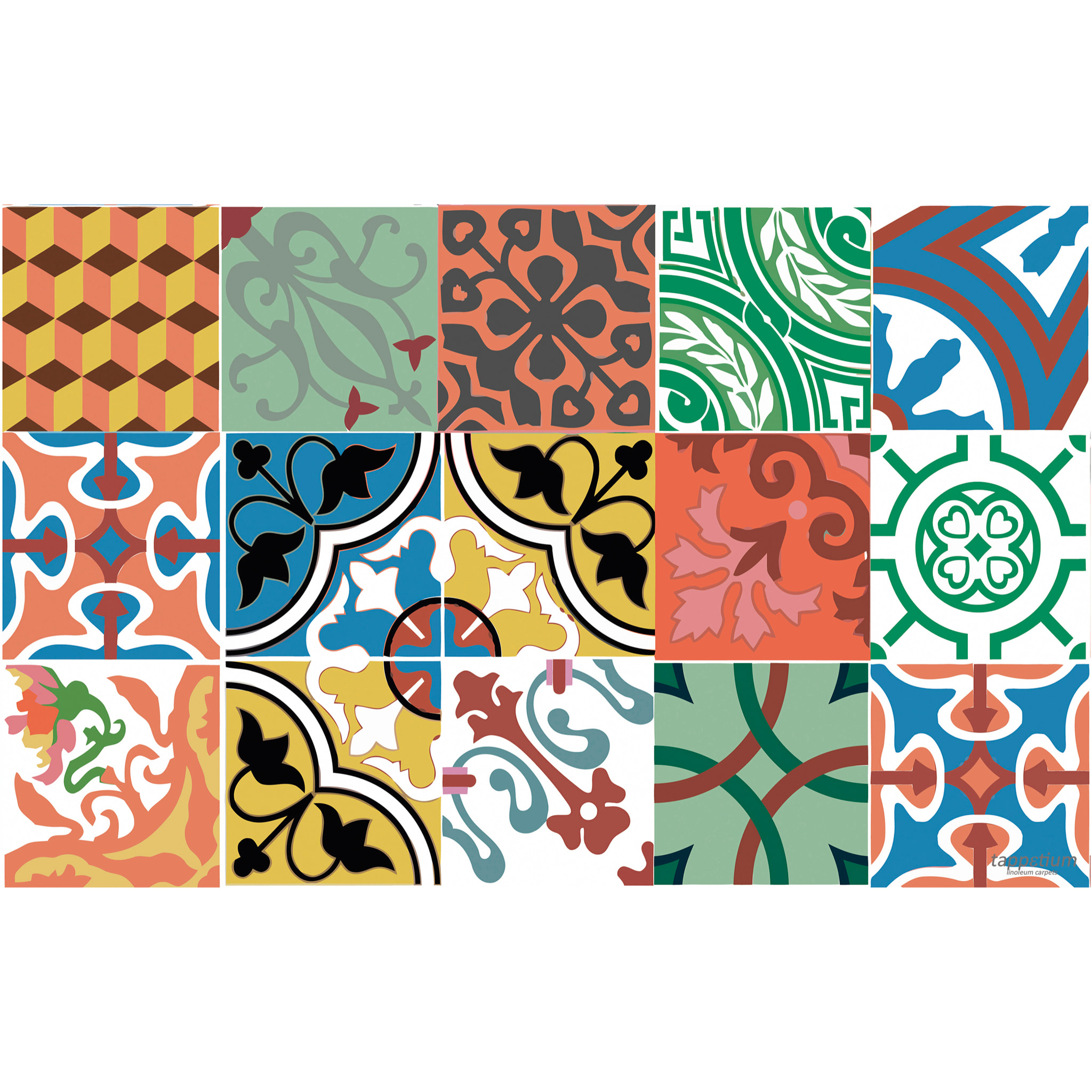 Alfombras vinílicas de Ceramiko - Baldosas Modernistas