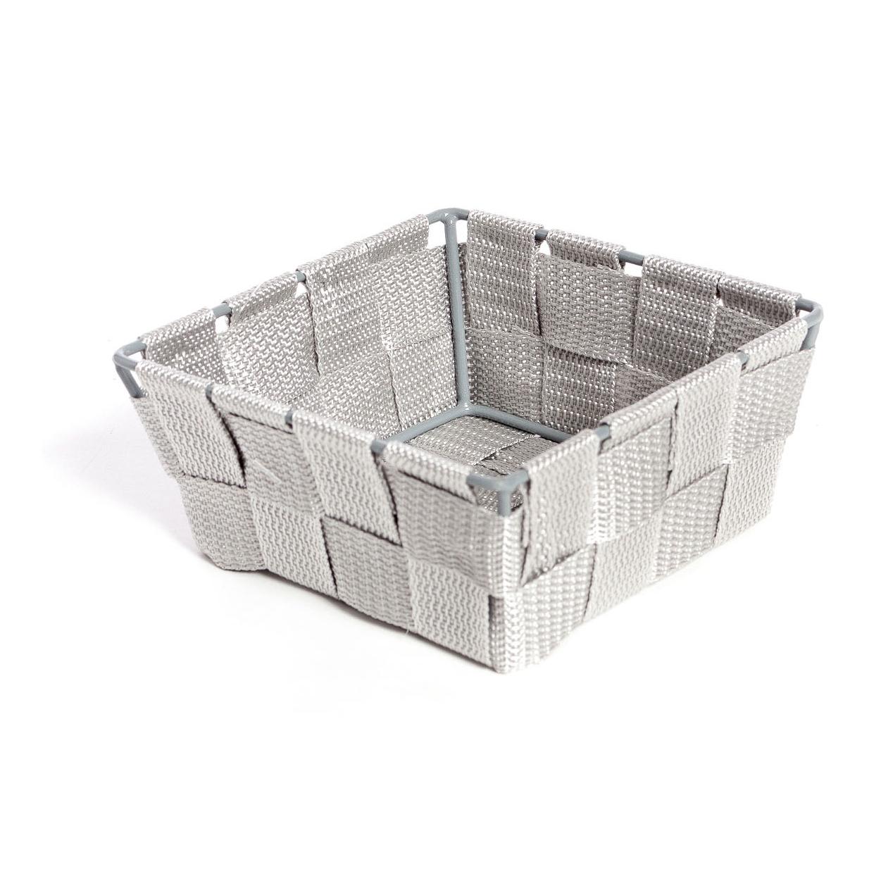 Contenitore Rattan 14*14*6 Grigio