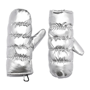 Guantes de esquí Nordic Bomb Puffer Mittens Plata D.Franklin